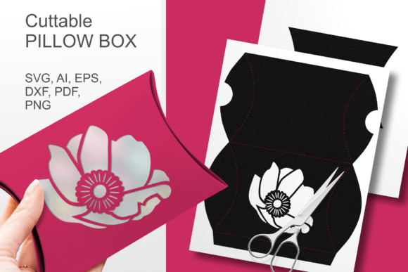 Anemone Flower Pillow Gift Box Template: Strategic Packaging for Spring Branding and Customer Experience