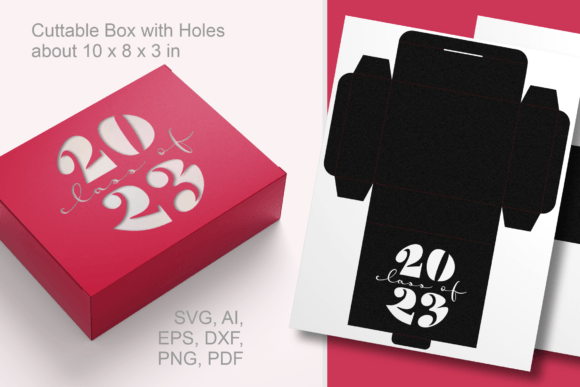 Class of 2023 Rectangular Box Template
