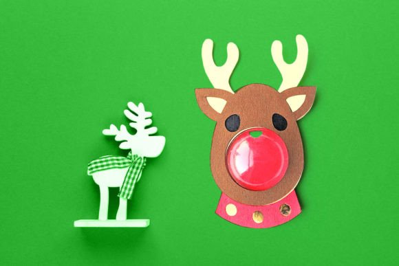 Craft a Festive Reindeer Candy Dome with SVG
