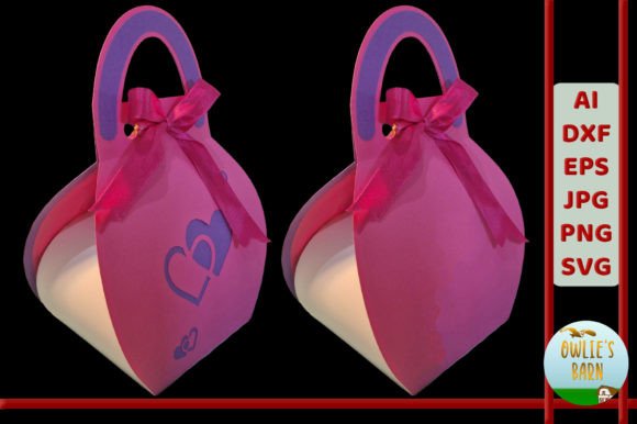 Crafting Elegance: The Versatility of the Handbag Shaped Cupcake Box