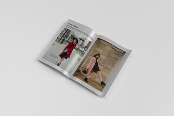 Elevate Your Brand with a Glossy Magazine Mockup