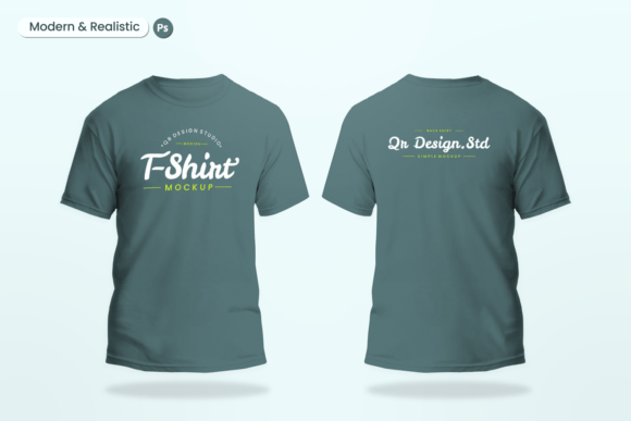 Elevating Brand Identity with a Professional Front Back T-Shirt Mockup