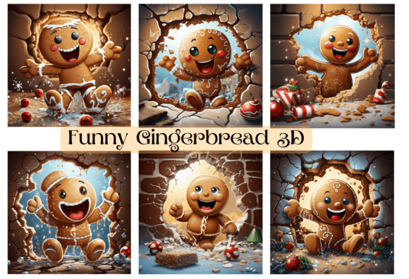 Elevating Holiday Branding with High-Resolution 3D Gingerbread Assets