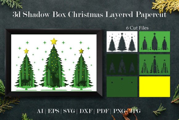 Evaluating the Christmas Winter Scene Layered Papercut for Holiday Decor Projects