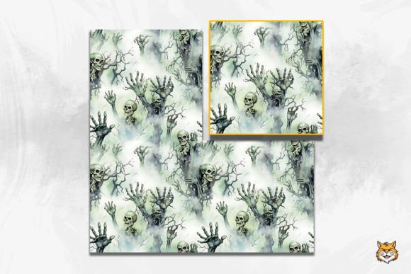 Evaluating Zombie Hand Tombstone Graphics for Halloween Design Projects