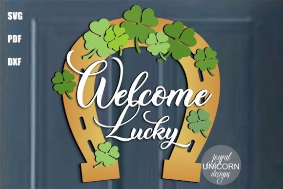 Horseshoe Sign St. Patricks Day Sign: A Digital Crafting Guide