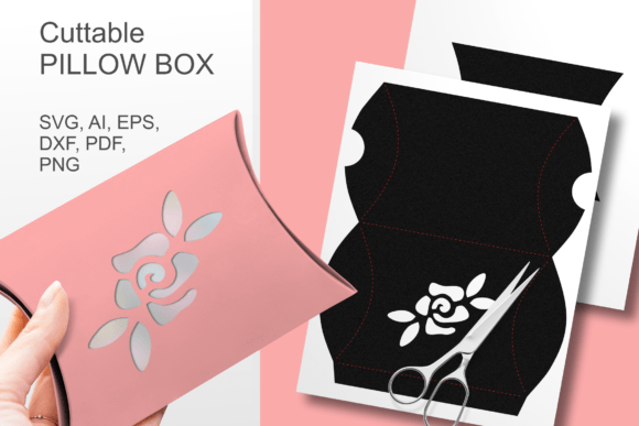 Mastering the Small Rose Holes Pillow Box Template SVG for Elegant Gift Packaging