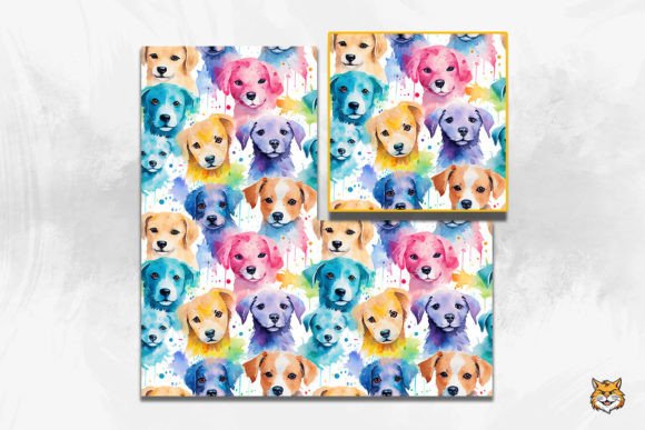 Puppies Seamless Pattern: Playful Designs for Every Project