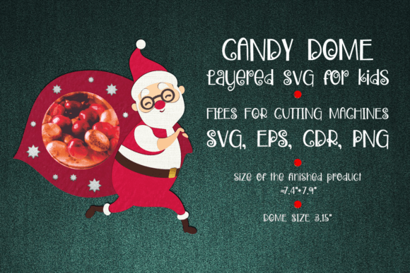 Santa Claus Christmas Candy Dome: Festive DIY Guide