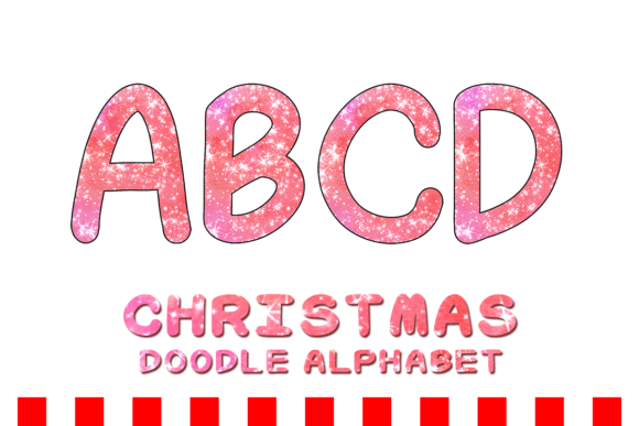 Unlocking Festive Creativity with Christmas Doodle Alphabet Letter 145