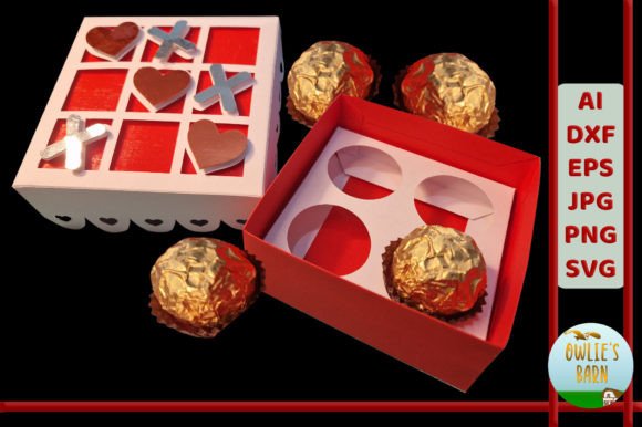 Valentines TicTacToe Chocolate Box: A Digital Design Evaluation